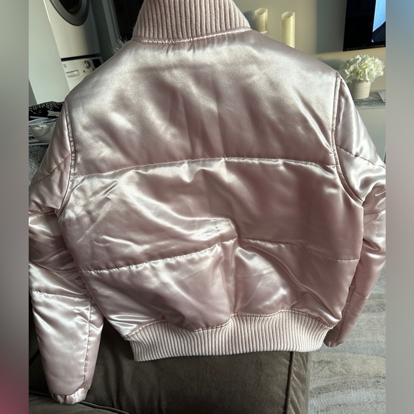 Dusty Pink GAP Puffer Size M - Picture 5 of 7